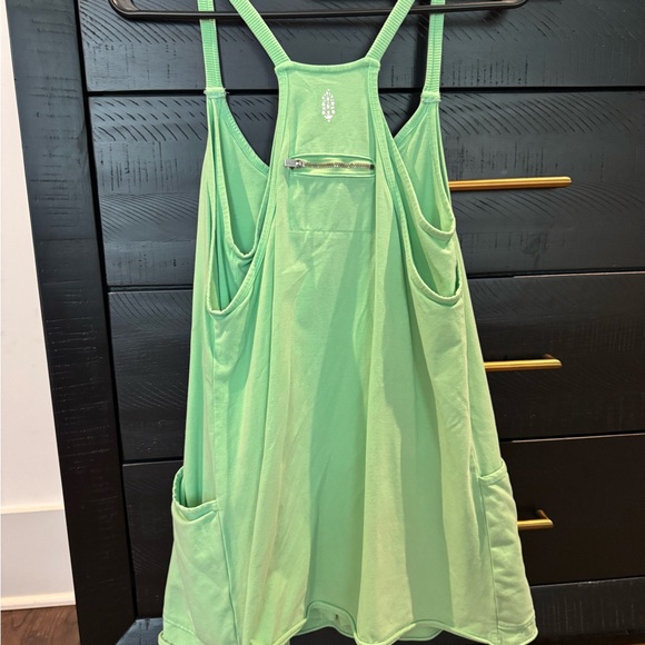 Free People Mint Green Hot Shot Dress - Picture 2 of 5